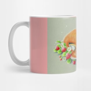 Foxy strawberries Mug